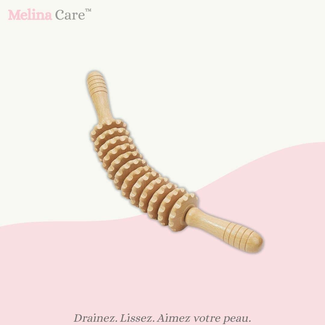 Rolléa™ - Le rouleau de massage qui affine, draine et raffermit naturellement