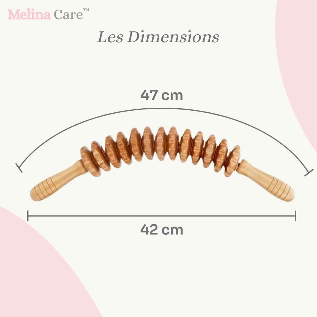 Rolléa™ - Le rouleau de massage qui affine, draine et raffermit naturellement